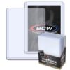 BCW Standard Card Toploader Pack of 25 1-TLCH-N