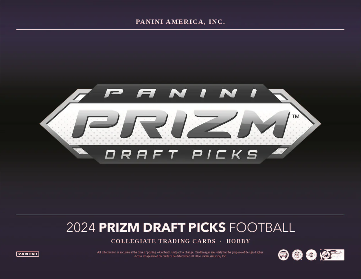 2024 Panini Prizm Collegiate Draft Football