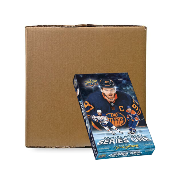 2024-25 Upper Deck Series 1 Hockey Hobby 12 Box Case