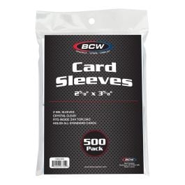 BCW Standard Card Sleeves 500 Pack 1-SSLV-500